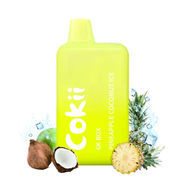 COKII 6000 puff disposable vape Puff Box Puff E-savuke-10PCS / 1 laatikko