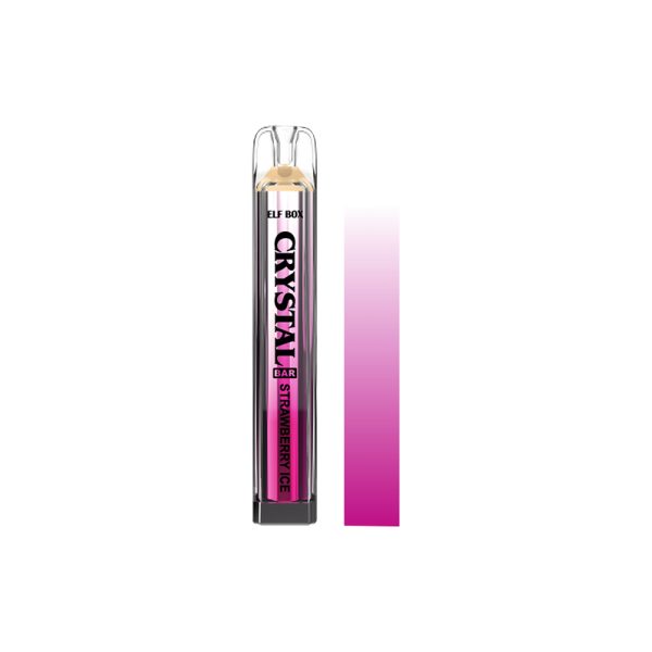 elf box kristallipalkki 600-8 Vape Elf Box Crystal Bar 480 puff E-savuke-10PCS/1 laatikko