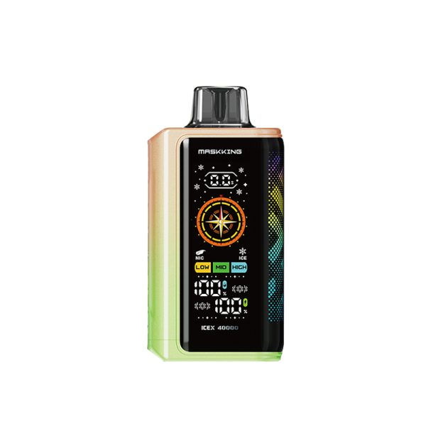 maskking vape ic x 40k-1 maskking vape icex 40k-E-savuke-10PCS/1 laatikko