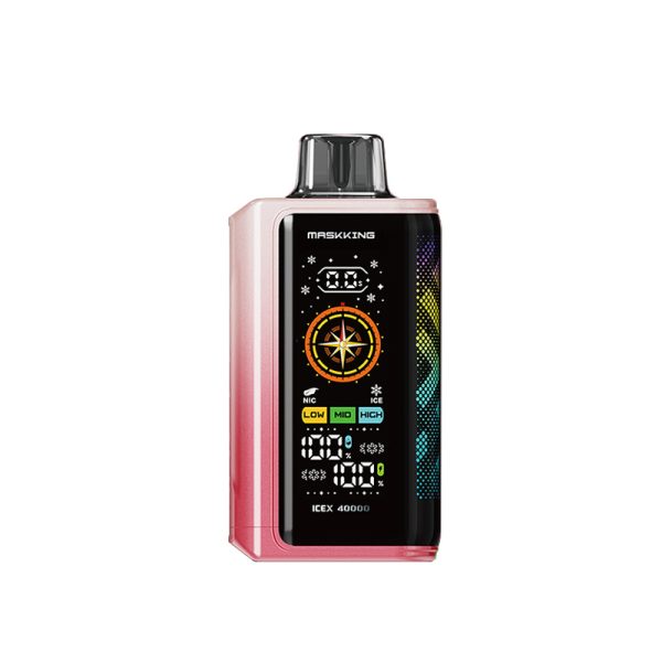 maskking vape ic x 40k-2 maskking vape icex 40k-E-savuke-10PCS/1 laatikko