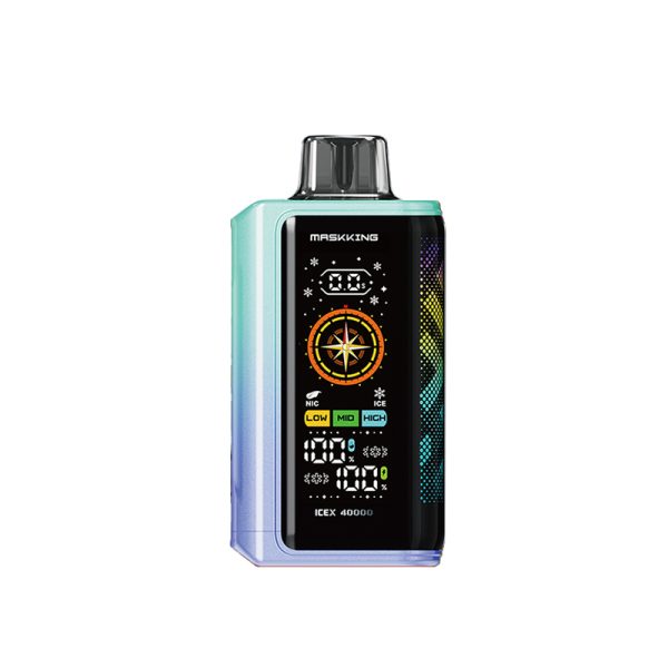 maskking vape ic x 40k-3 maskking vape icex 40k-E-savuke-10PCS/1 laatikko